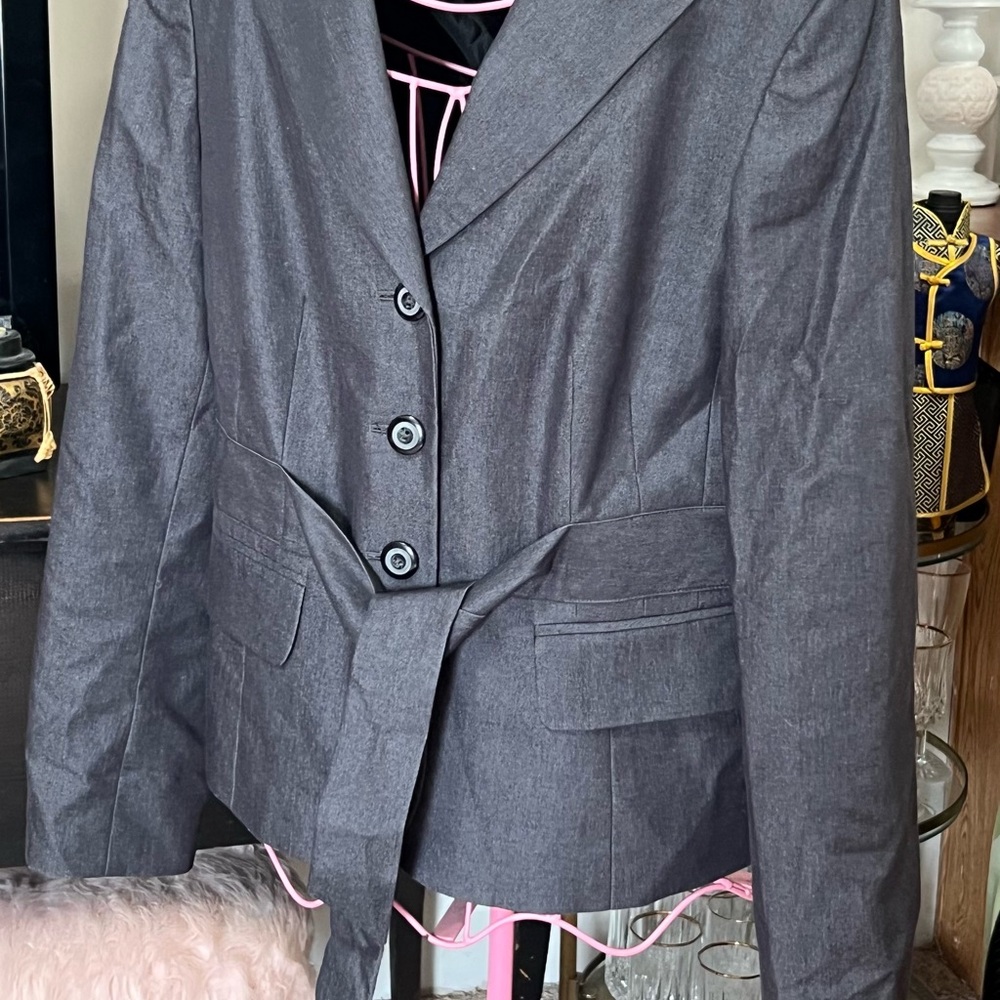 Nine West Charcoal Blazer
